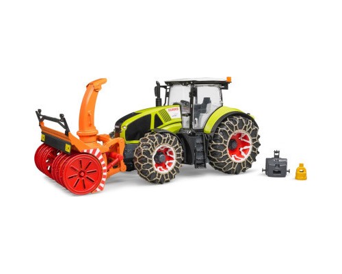 Спецтехніка Bruder Трактор Claas Axion 950 для прибирання снігу (03017)