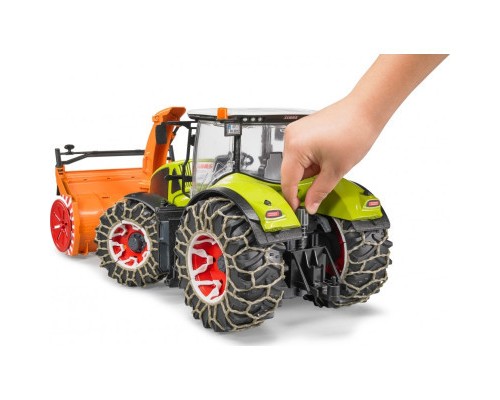 Спецтехніка Bruder Трактор Claas Axion 950 для прибирання снігу (03017)