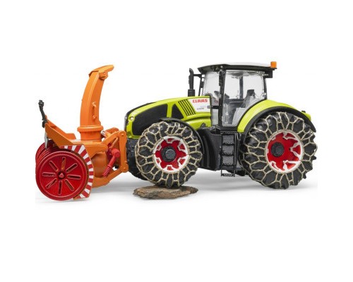 Спецтехніка Bruder Трактор Claas Axion 950 для прибирання снігу (03017)