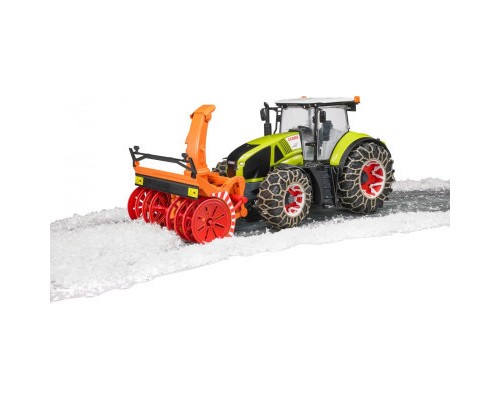 Спецтехніка Bruder Трактор Claas Axion 950 для прибирання снігу (03017)