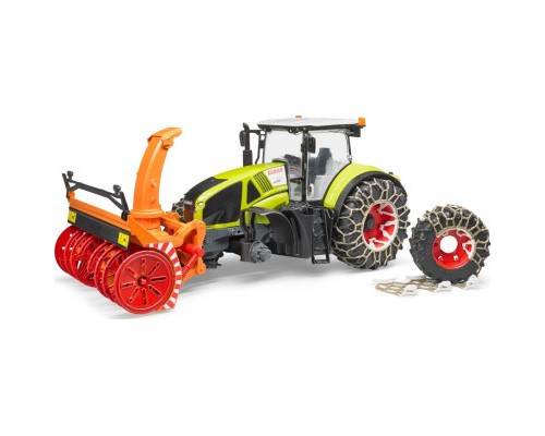 Спецтехніка Bruder Трактор Claas Axion 950 для прибирання снігу (03017)