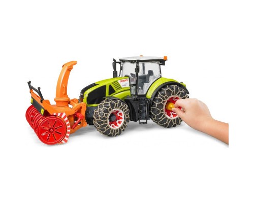 Спецтехніка Bruder Трактор Claas Axion 950 для прибирання снігу (03017)