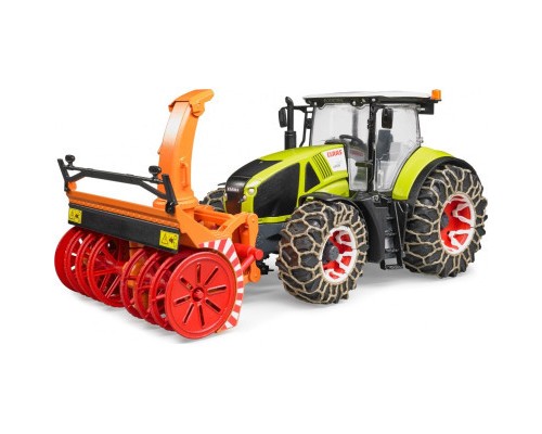 Спецтехніка Bruder Трактор Claas Axion 950 для прибирання снігу (03017)