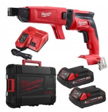 Шуруповерт Milwaukee FSGC-202X для гипсокартону, M18 FUEL, 13Нм, 2x2Ah, HD Box (4933459199)