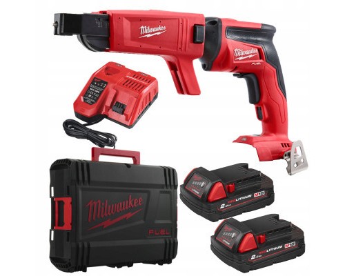 Шуруповерт Milwaukee FSGC-202X для гипсокартону, M18 FUEL, 13Нм, 2x2Ah, HD Box (4933459199)