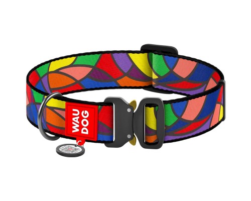 Нашийник для тварин WAUDOG Nylon з QR паспортом 