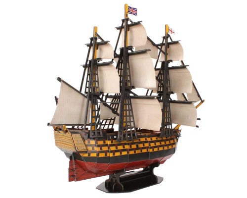 Пазл Cubic Fun Тривимірна головоломка-конструктор HMS Victory (T4019h)