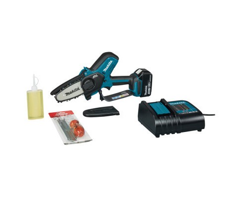 Ланцюгова пила Makita LXT, 18V, 100мм, 3Ah (DUC101SF)