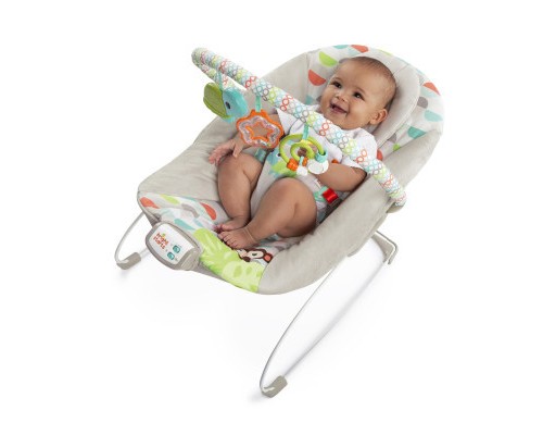 Крісло-гойдалка Bright Starts Happy Safari Bouncer (11508) Крісло-гойдалка Bright Starts Happy Safari Bouncer (11508)