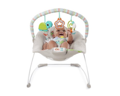 Крісло-гойдалка Bright Starts Happy Safari Bouncer (11508) Крісло-гойдалка Bright Starts Happy Safari Bouncer (11508)