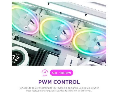 Кулер до корпусу NZXT F140RGB Duo (RF-D14SF-W1)