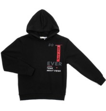 Кофта дитяча Breeze худі (19338-164B-black)