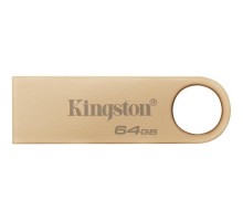 USB флеш накопичувач Kingston 64GB DataTraveler SE9 G3 Gold USB 3.2 (DTSE9G3/64GB) 