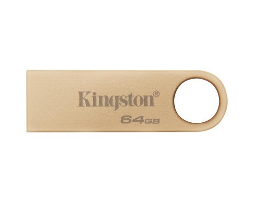 USB флеш накопичувач Kingston 64GB DataTraveler SE9 G3 Gold USB 3.2 (DTSE9G3/64GB) 
