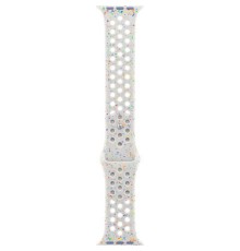 Ремінець до смарт-годинника Apple 45mm Pure Platinum Nike Sport Band - M/L (MUV13ZM/A)