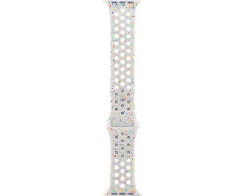 Ремінець до смарт-годинника Apple 45mm Pure Platinum Nike Sport Band - M/L (MUV13ZM/A)