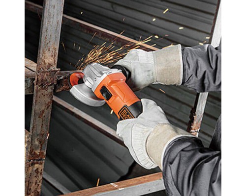 Шліфувальна машина Black&Decker 650 Вт, 11000 об/хв, 115 мм, вага 2 кг (G650)