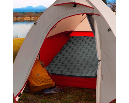 Туристичний килимок Naturehike надувний FC-10 NH19Z001-P 65 мм графіт (6927595735336)