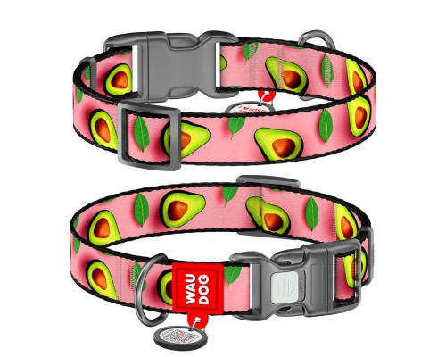Нашийник для тварин WAUDOG Nylon з QR паспортом 