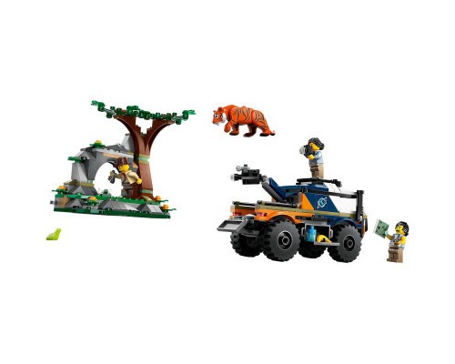 Конструктор LEGO City Позашляховик для дослідження джунглів (60426)