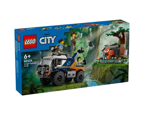 Конструктор LEGO City Позашляховик для дослідження джунглів (60426)
