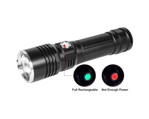 Ліхтар Quantum Solid-M 10W LED з USB box (QM-FL1020-CB)