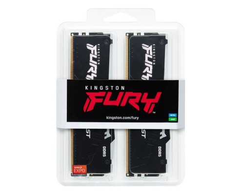 Модуль пам'яті для комп'ютера DDR5 32GB (2x16GB) 6800 MHz Beast RGB EXPO Kingston Fury (ex.HyperX) (KF568C34BBEAK2-32) Модуль пам'яті для комп'ютера DDR5 32GB (2x16GB) 6800 MHz Beast RGB EXPO Kingston Fury (ex.HyperX) (KF568C34BBEAK2-32)