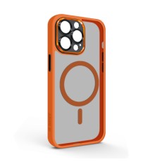 Чохол до мобільного телефона Armorstandart Unit MagSafe SE Apple iPhone 14 Pro Max Orange Black (ARM75376)