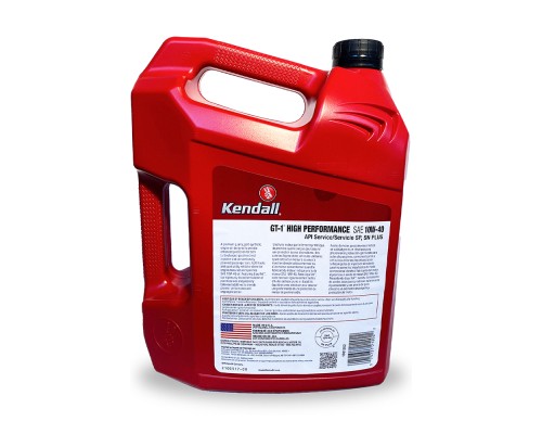 Моторна олива Kendall GT-1 High Performance 10W40, 3,78 л