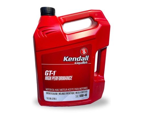 Моторна олива Kendall GT-1 High Performance 10W40, 3,78 л