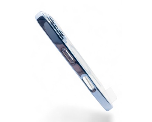 Чохол до мобільного телефона BeCover TPU Chrome Case (MagSafe) для Apple iPhone 16 Sierra Blue (712072)