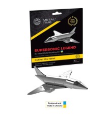 Конструктор Metal Time Колекцiйна модель Supersonic Legend Concorde Airplane Літак Конкорд (MT078)