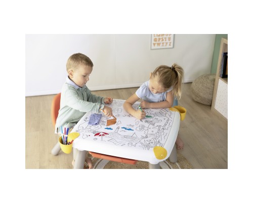 Набір для творчості Smoby стіл з шухлядою, 70x70x47 см, 3+ (420400)