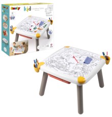 Набір для творчості Smoby стіл з шухлядою, 70x70x47 см, 3+ (420400)