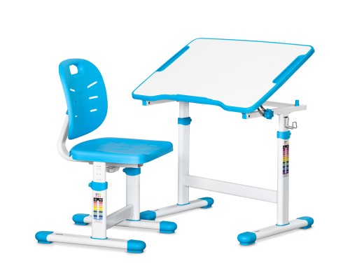 Парта зі стільцем Evo-kids Blue (Evo-07 Ergo BL)