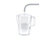 Фільтр-глечик Brita Aluna Memo MXPro 2.4л (1.4л очищеної води) з фільтр-картриджем 3шт, білий (1053054)