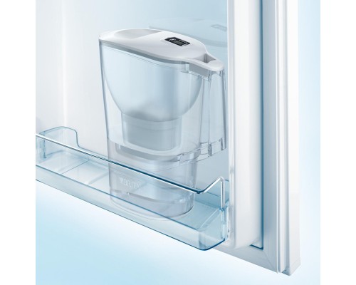 Фільтр-глечик Brita Aluna Memo MXPro 2.4л (1.4л очищеної води) з фільтр-картриджем 3шт, білий (1053054)