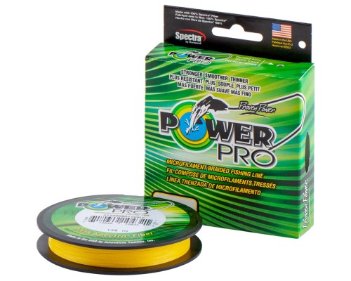 Шнур Power Pro Hi-Vis Yellow 135m 0.10mm 11lb/5.0kg (2266.78.52)