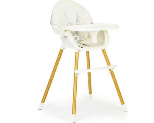 Стілець для годування Ecotoys 2 в 1 SMART Beige (HA-004 BEIGE)