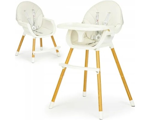 Стілець для годування Ecotoys 2 в 1 SMART Beige (HA-004 BEIGE)