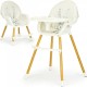 Стілець для годування Ecotoys 2 в 1 SMART Beige (HA-004 BEIGE)
