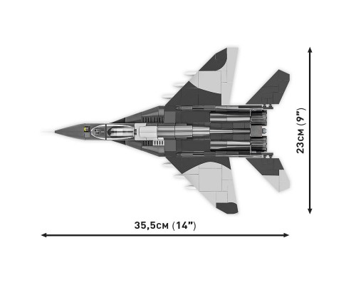 Конструктор Cobi Літак МіГ-29 (UA/PL) Fulcrum, 550 деталей (COBI-5840)