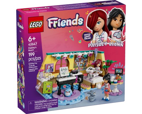 Конструктор LEGO Friends Кімната Пейслі (42647)