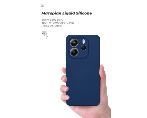 Чохол до мобільного телефона Armorstandart ICON Xiaomi Redmi Note 14 4G Camera cover Dark Blue (ARM79816)