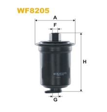 Фільтр паливний Wixfiltron WF8205