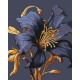 Картина по номерам ArtCraft Таємнича лілія з металізованими фарбами 40х50 см (13151-AC)