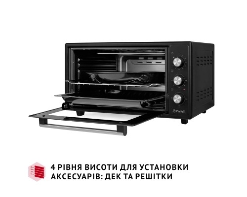 Електропіч Perfelli CLASSIC 48 BLACK