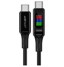 Дата кабель USB-C to USB-C 1.2m 100W with display C7-03 Acefast (6974316282778)