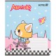 Зошит Kite Aggretsuko, 18 аркушів, клітинка (AR25-236)