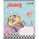 Зошит Kite Aggretsuko, 18 аркушів, клітинка (AR25-236)